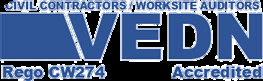 VEDN accredited civil contractors and worksite auditors, Rego CW274