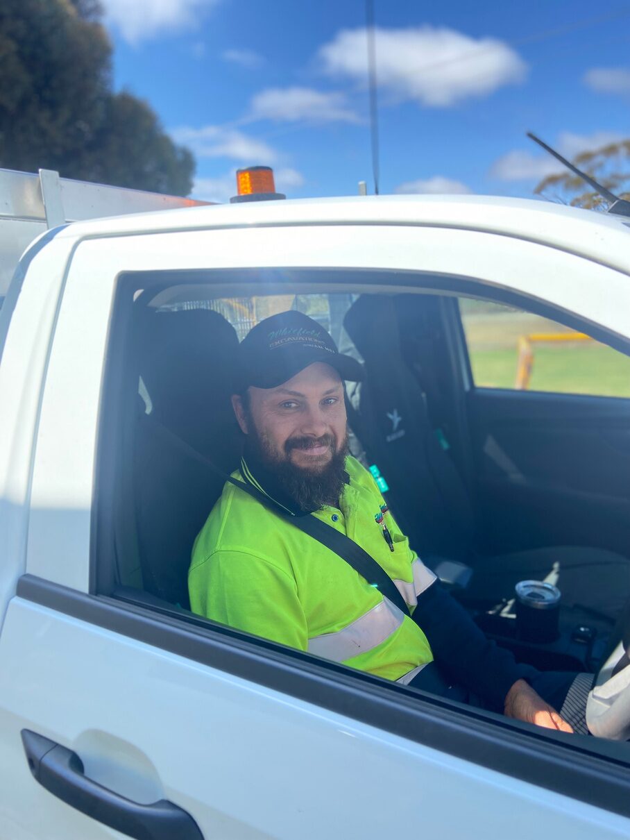 Whitfield Excavations team member